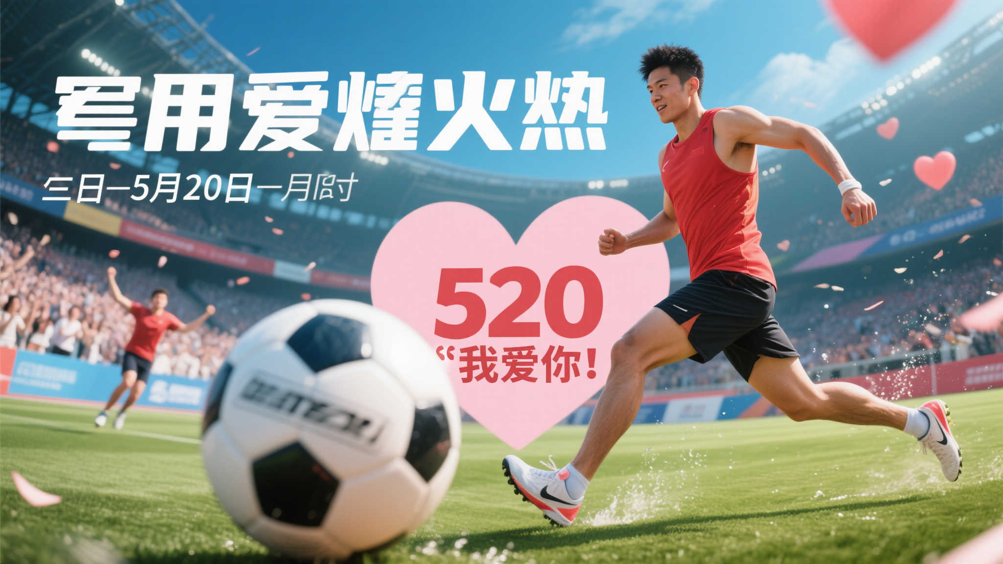 520特别日,和心爱的体育运动及运动员一起深情告白“我爱你”! 520特别日,和心爱的体育运动及运动员一起深情告白“我爱你”!